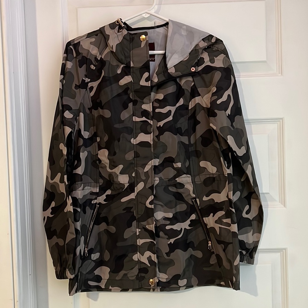 Camo Windbreaker